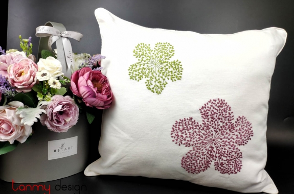 Cushion cover-Firework embroidery